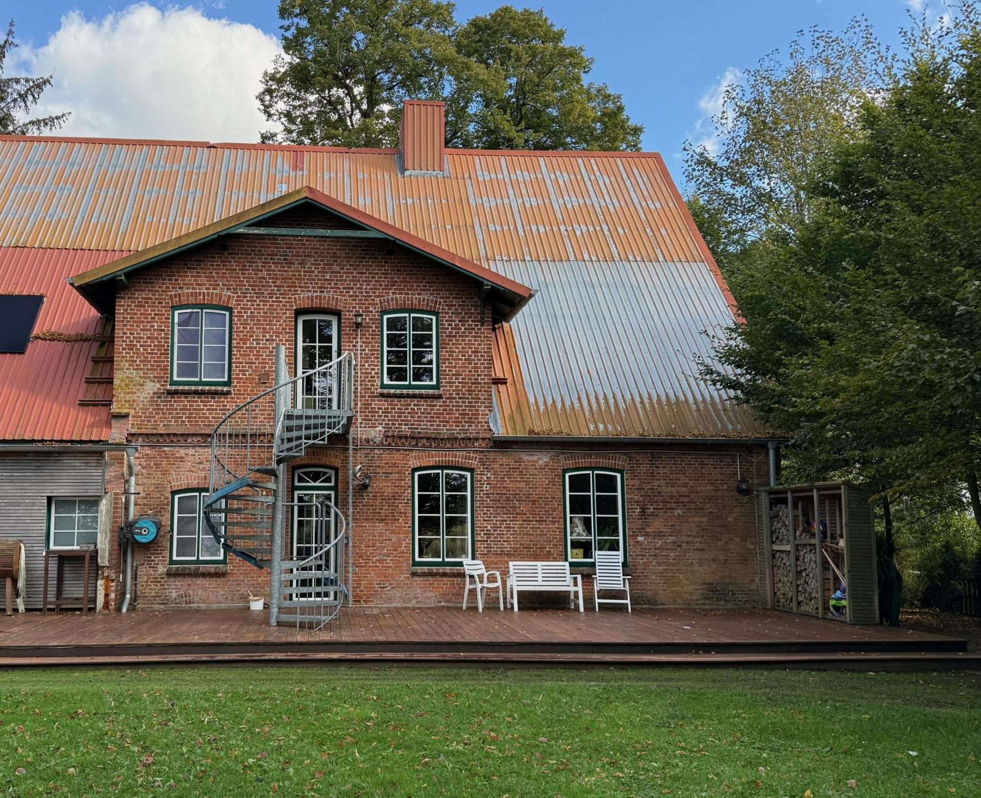 Ferienwohnung Im Resthof Mitten In Der Natur Wakendorf II ภายนอก รูปภาพ